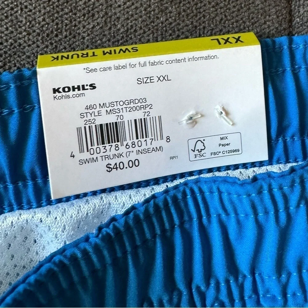 SONOMA SwimTrunks New With Tags XXL